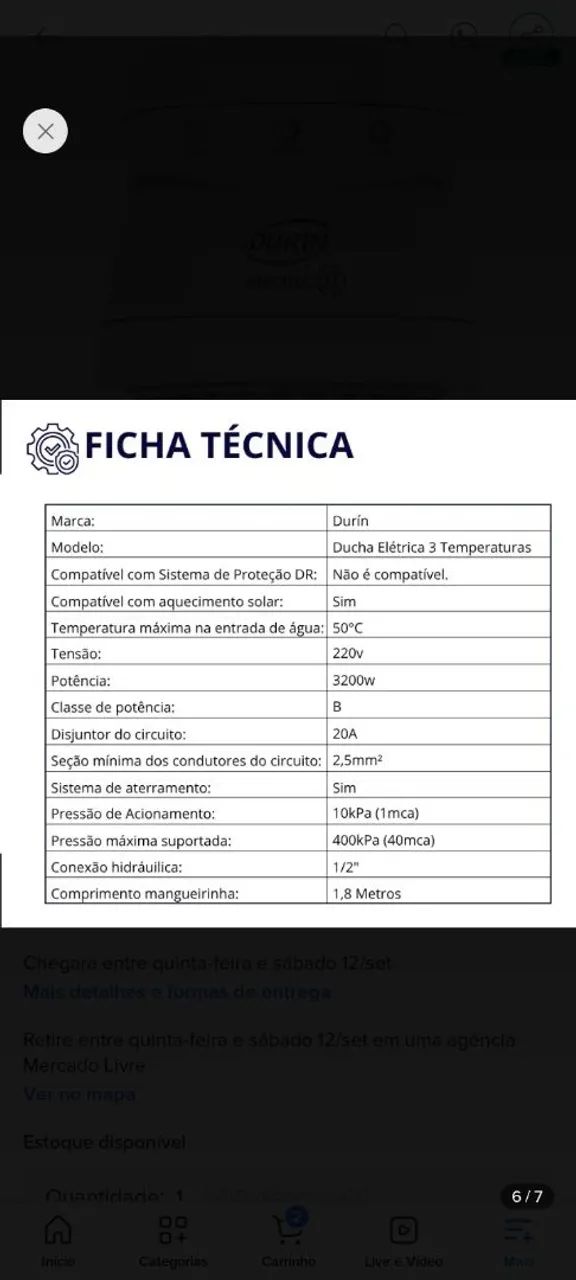 Chuveiro - Foto 2