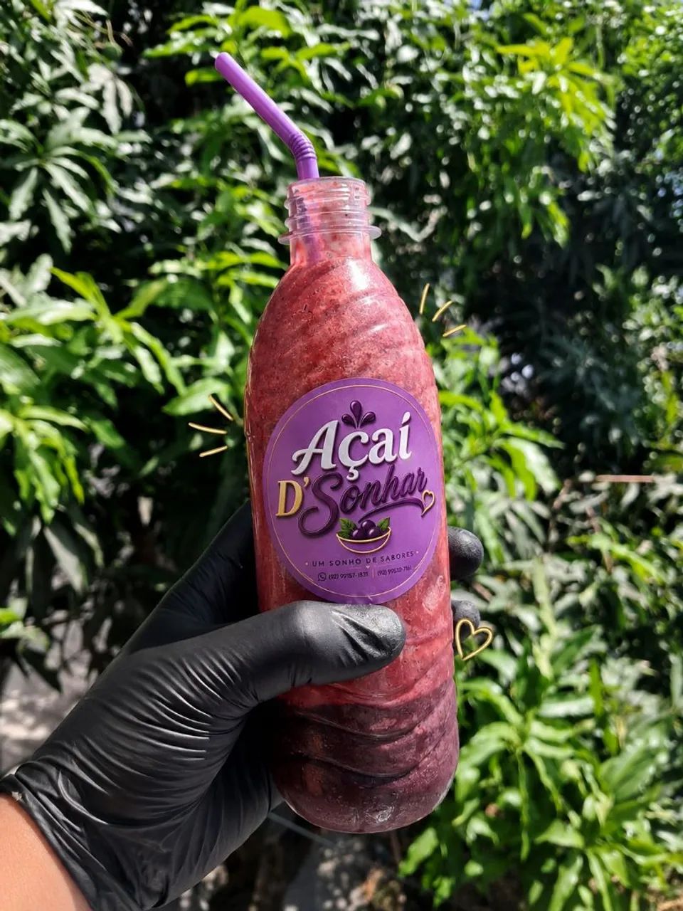 Açaí na garrafinha 15,00 - Foto 2