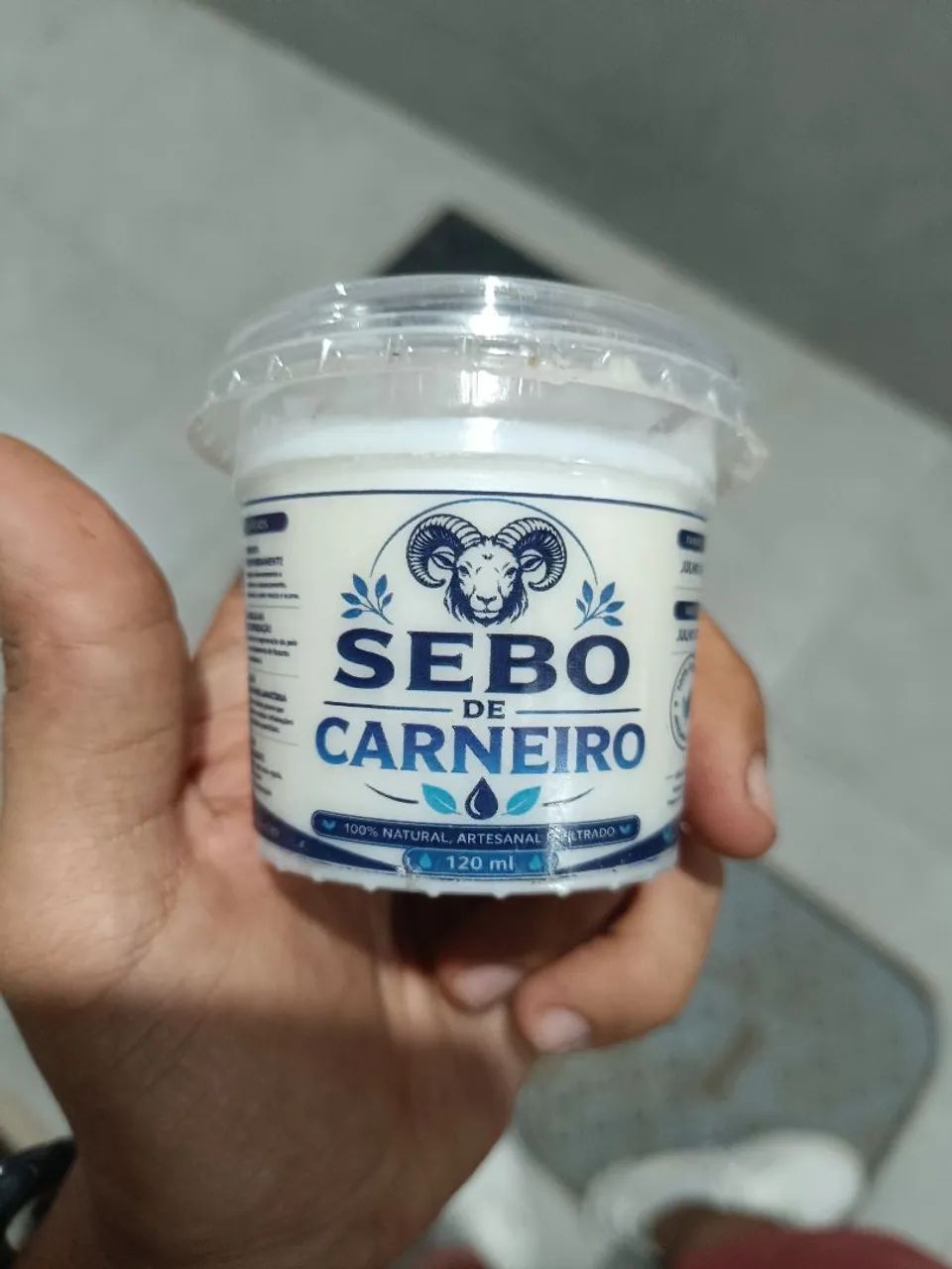 Sebo de carneiro ?