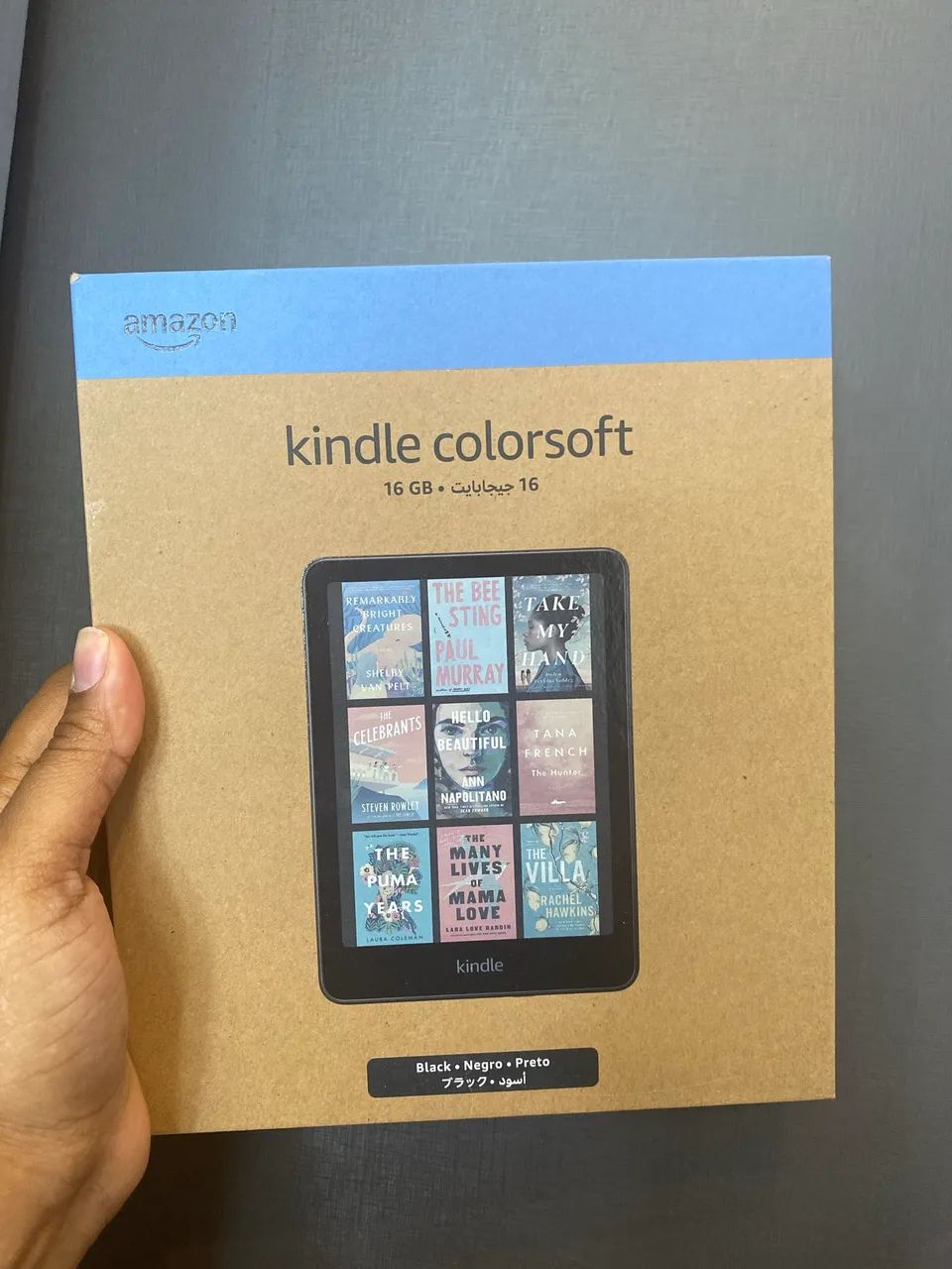 Kindle colorsoft 16GB,na cor preta - Tablets e E-Readers