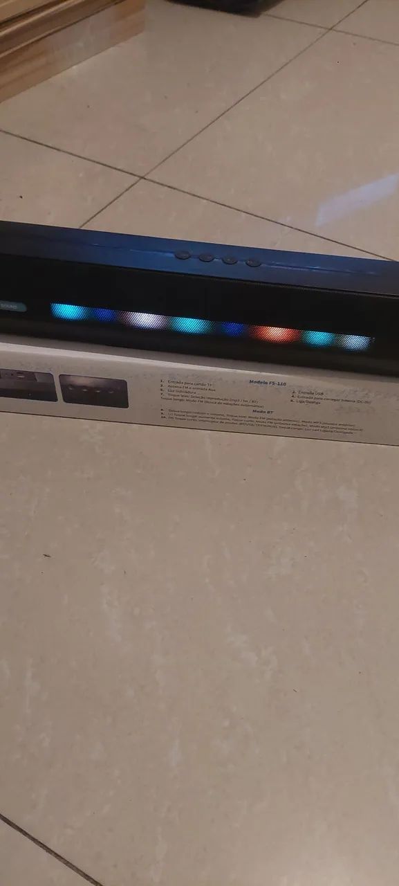 Caixa de som Bluetooth com fm - Foto 5
