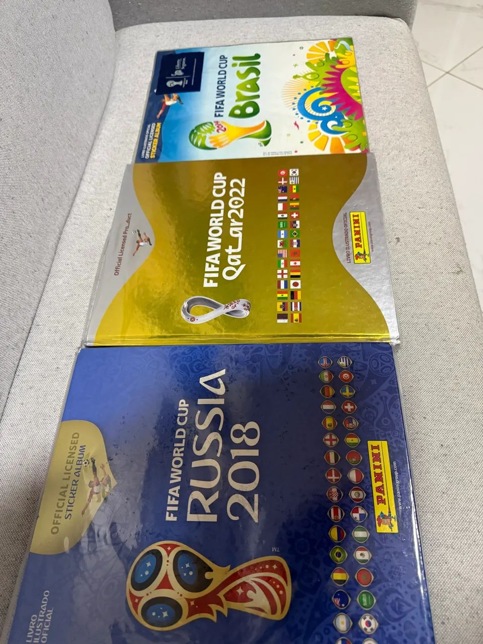 Álbuns completos Copa do Mundo 2014, 2018 e 2022  - Foto 3
