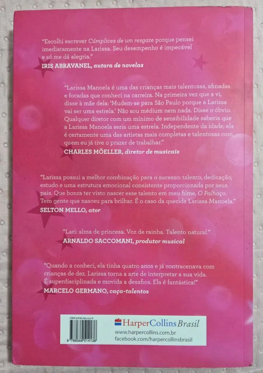 Livro Larissa Manoela  - Foto 2