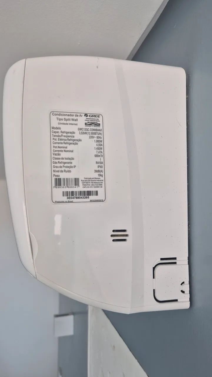 Ar-condicionado Gree Split 12.000 BTUs 220V - Funcionando Perfeitamente - Foto 2
