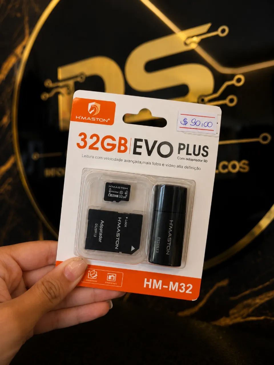 Cartão de memória 32GB
