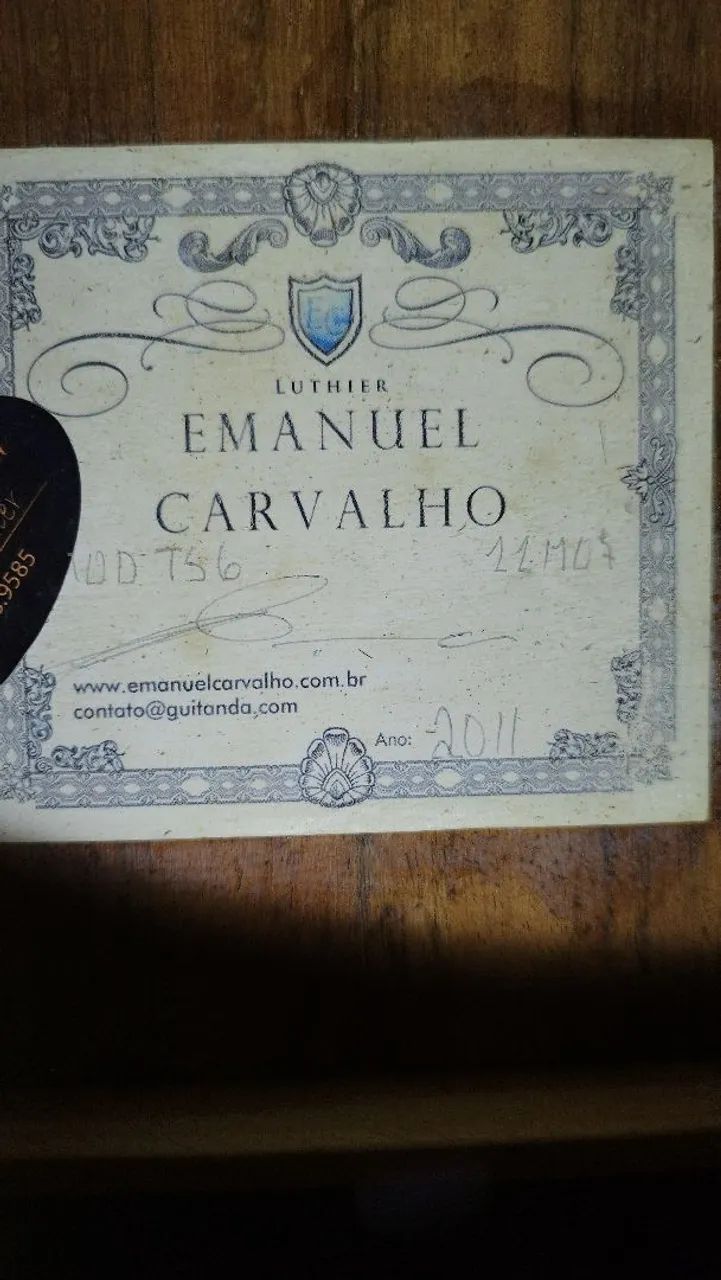Violão Emanuel Carvalho TS 6 - 2011 - Foto 5