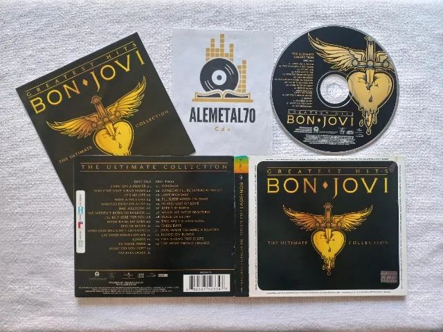 Cd Bon Jovi - Greatest Hits The Ultimate Collection - Foto 5
