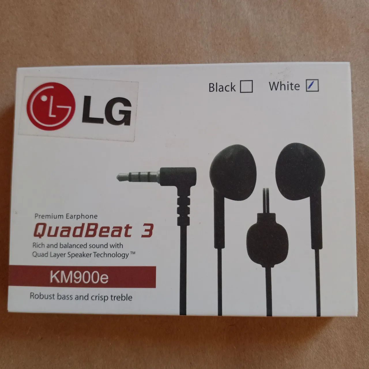 Fone ouvido Quad beat 3 lg P2 