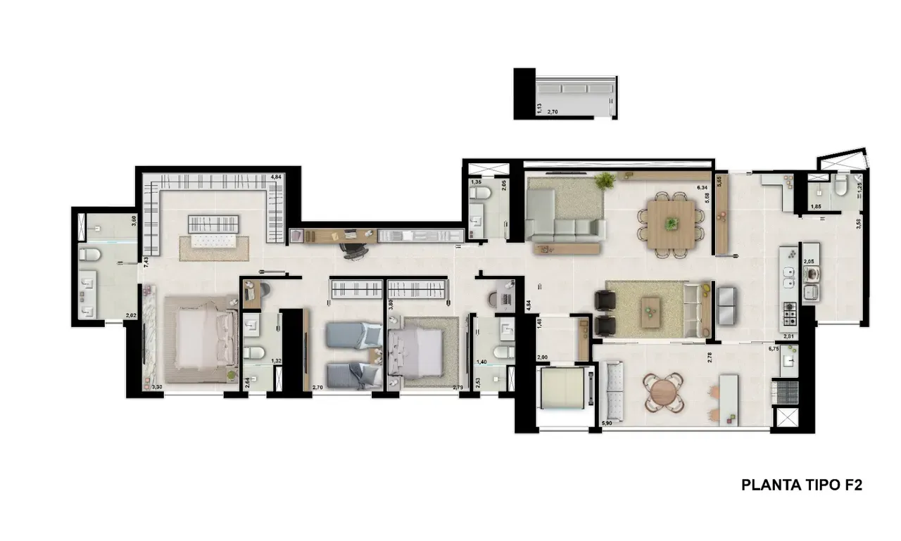 PLANTA 192m²