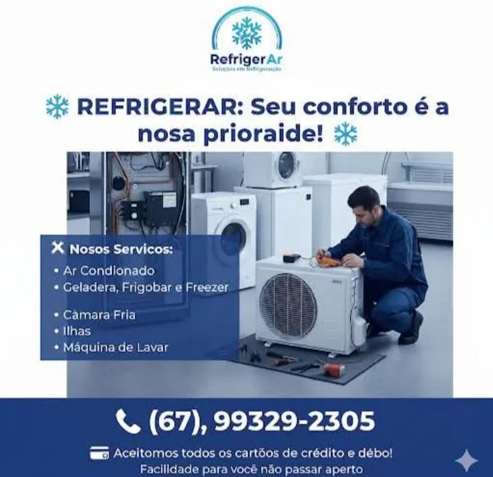 Conserto de geladeira 
