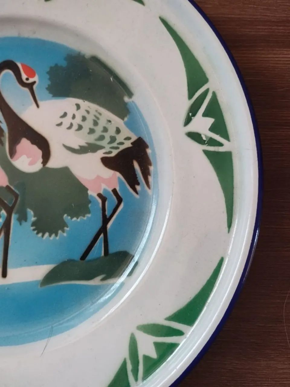 Prato esmaltado de coleção chinesa - Foto 4