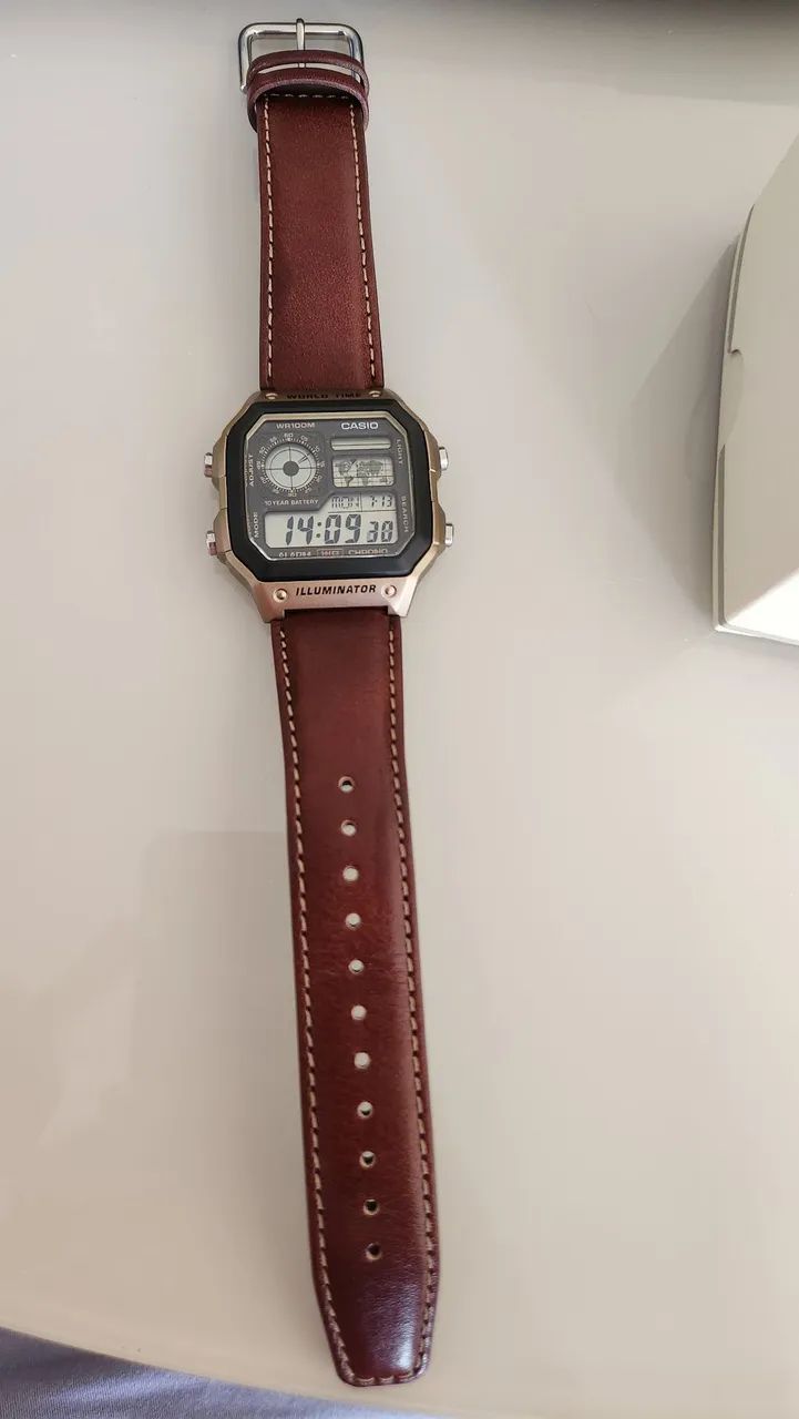Casio AE-1200WHL usado como novo - Foto 2