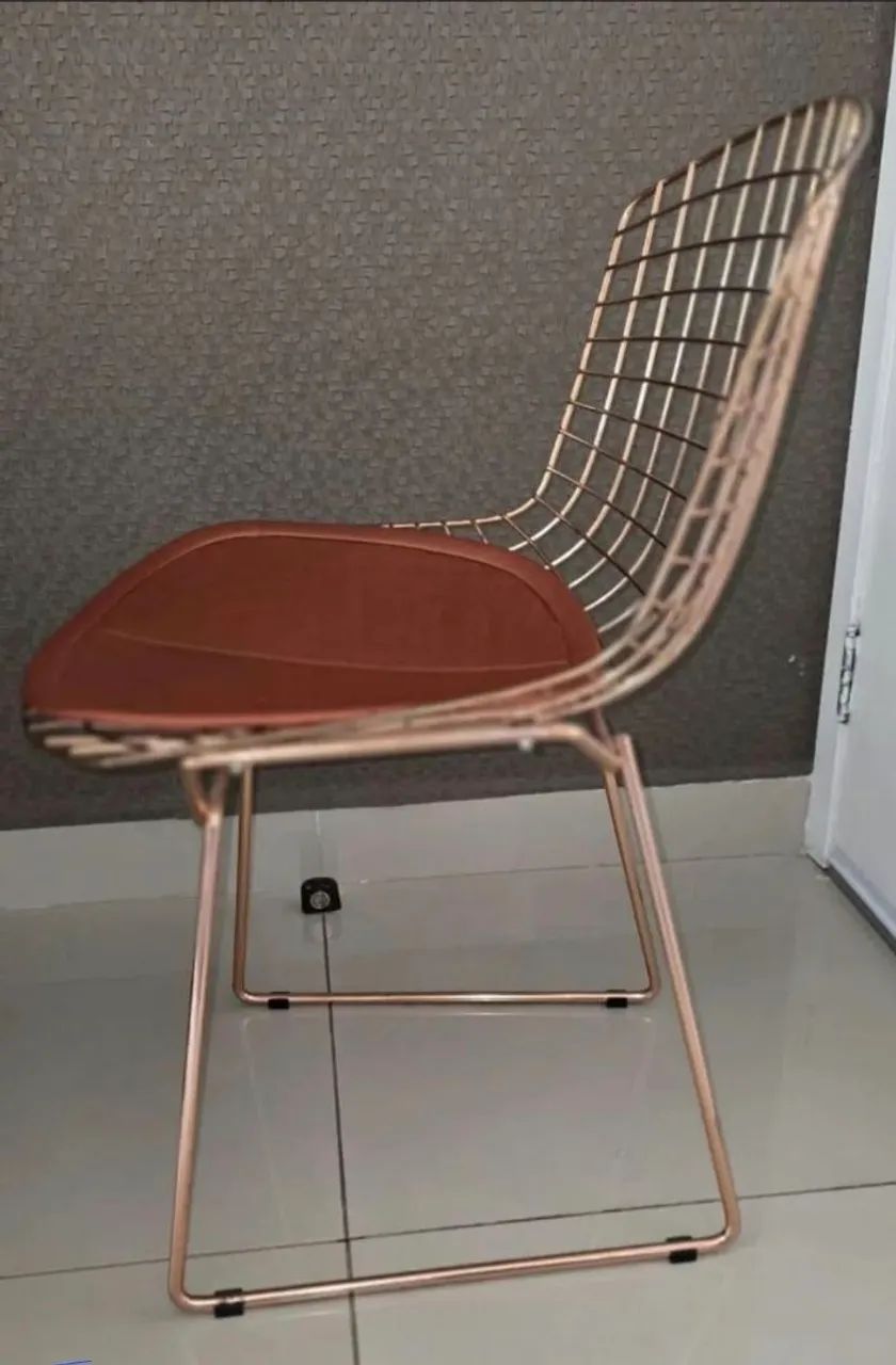 Cadeira de mesa de jantar Bertoia 