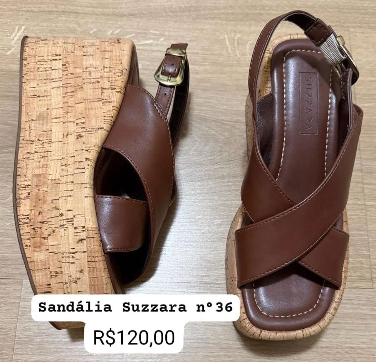 Sandália 36 Suzzara usada1x 