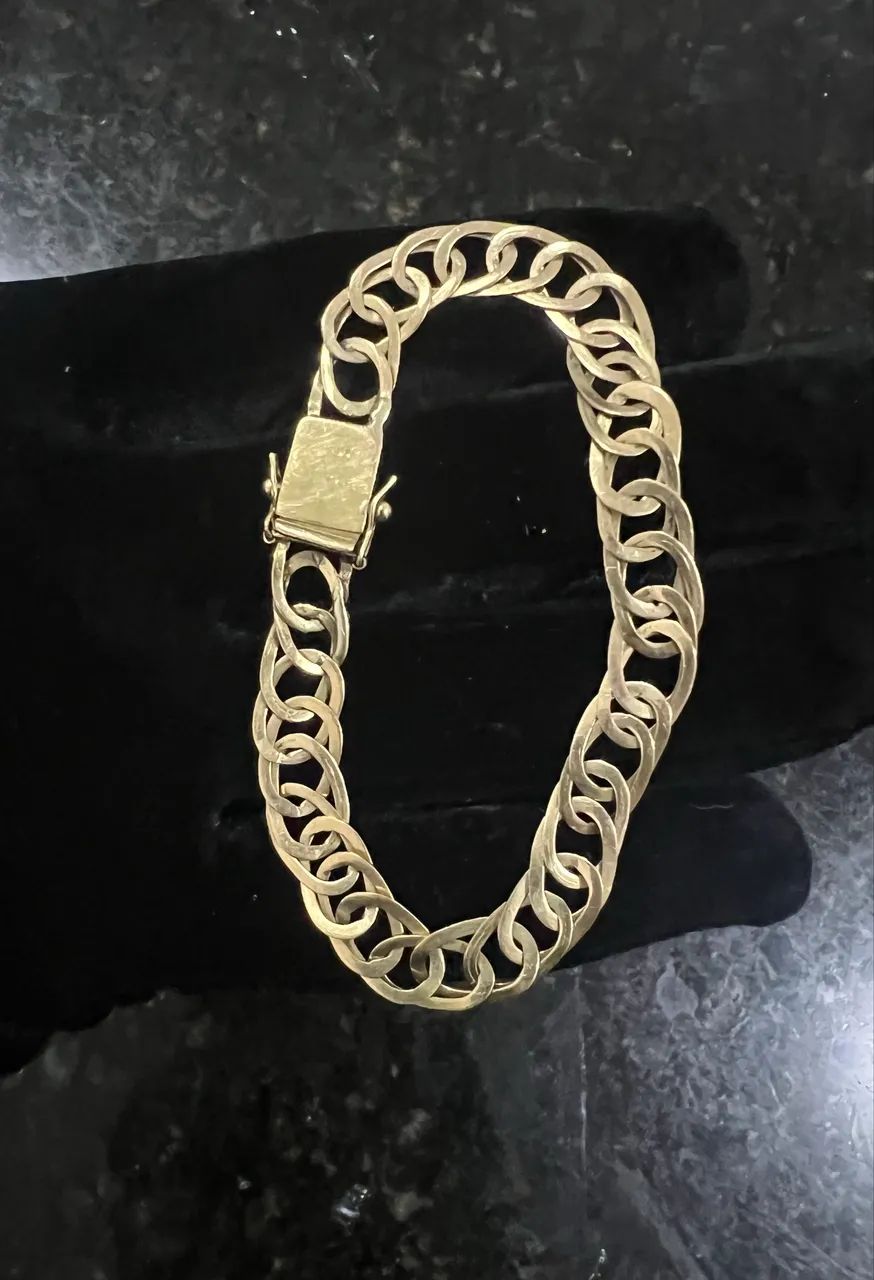 Ouro pulseira 18k