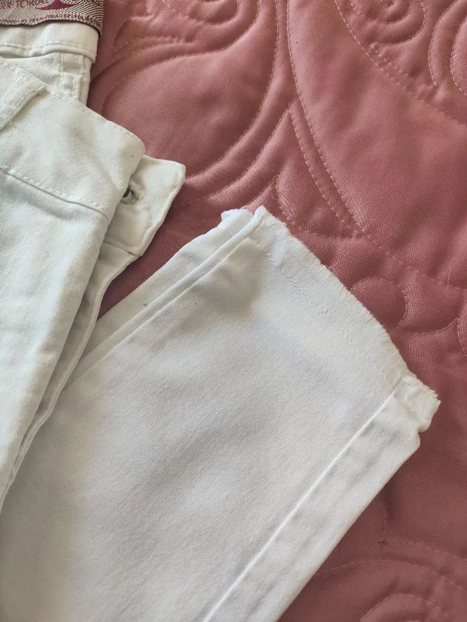 Calça skinny branca 36 - Foto 3