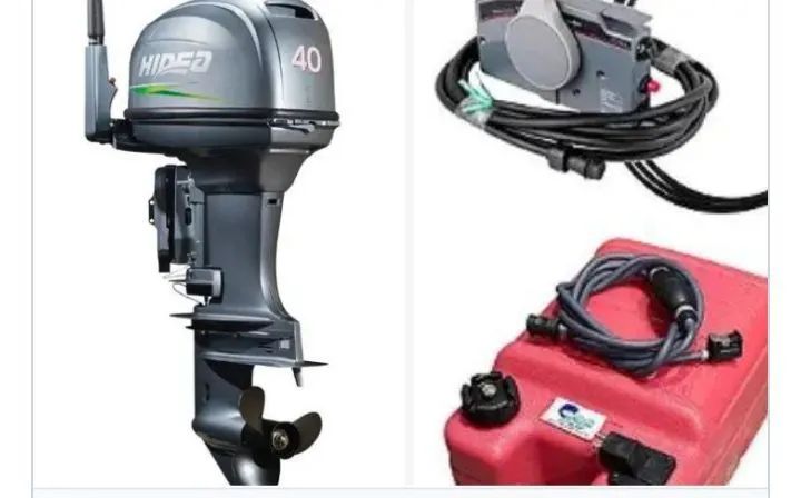 Motor 40 2 T Idea completo trim partida comandos 