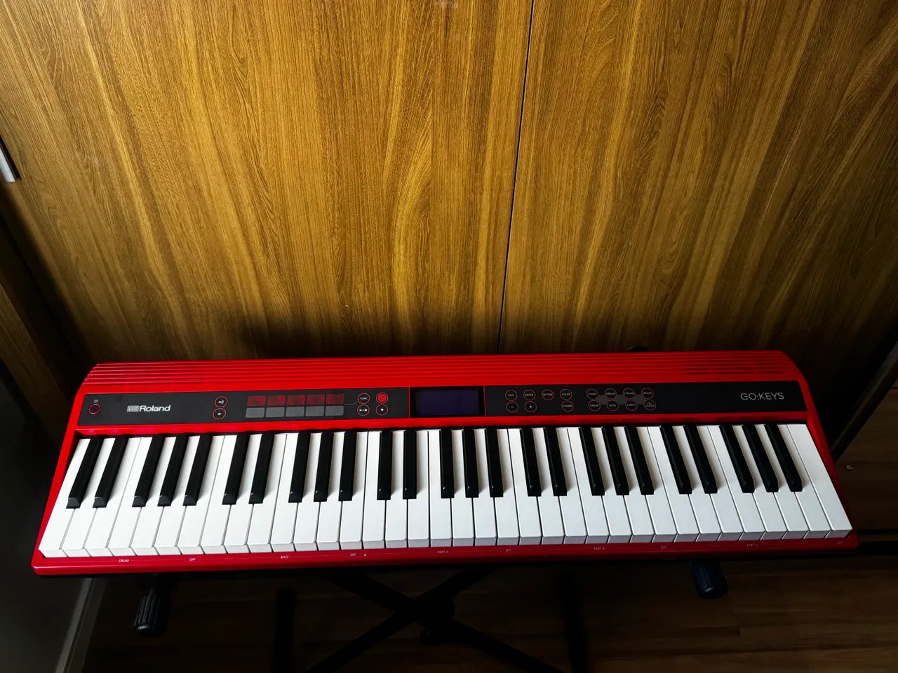 Teclado Roland Go Keys Vermelho - Instrumentos musicais