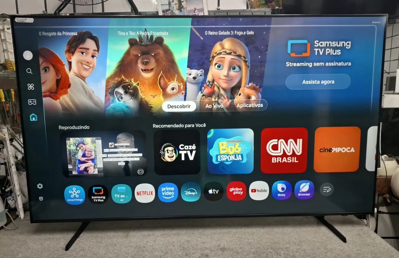 Tv "75 Samsung 3x1 Smart 4k - Foto 5