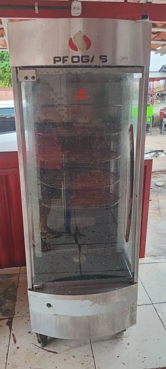 Máquina de assar frango bem conservado! - Foto 2