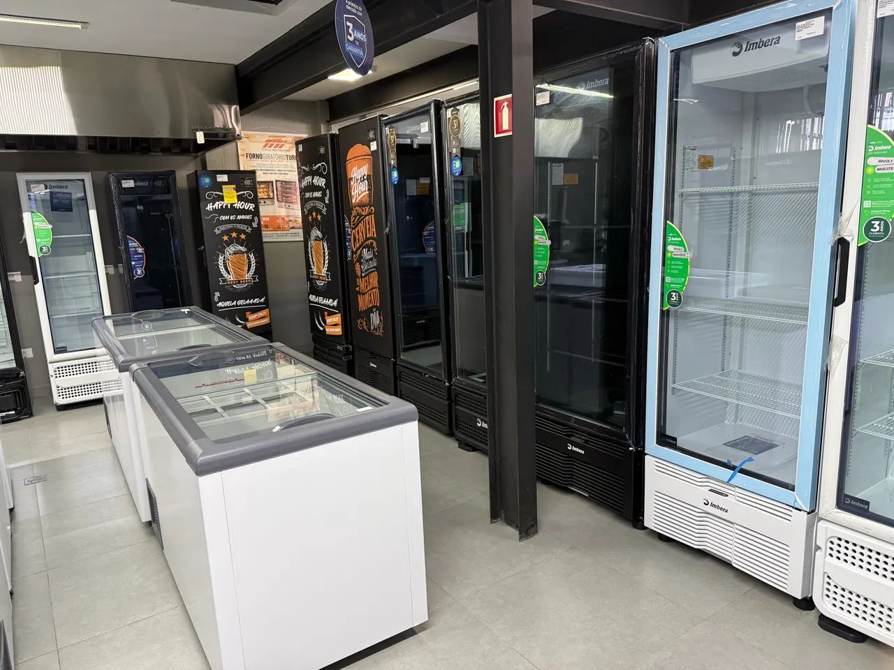 EVZ-21 PV PRETO FREEZER VERTICAL TRIPLA AÇÃO - IMBERA - Foto 5