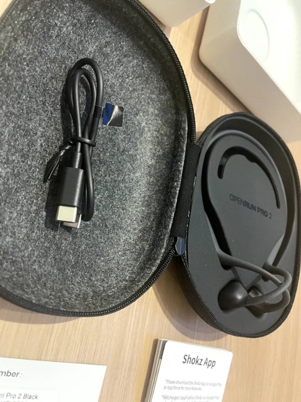 Shokz openrun 2 novissimo, usado 1 vez