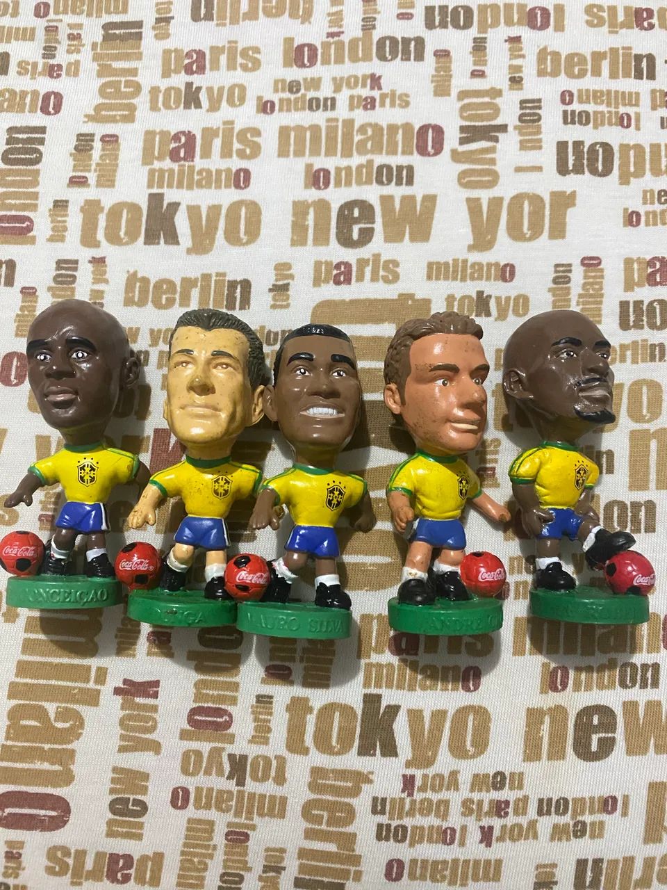 5 mini craques coca cola 98 original brinquedos 