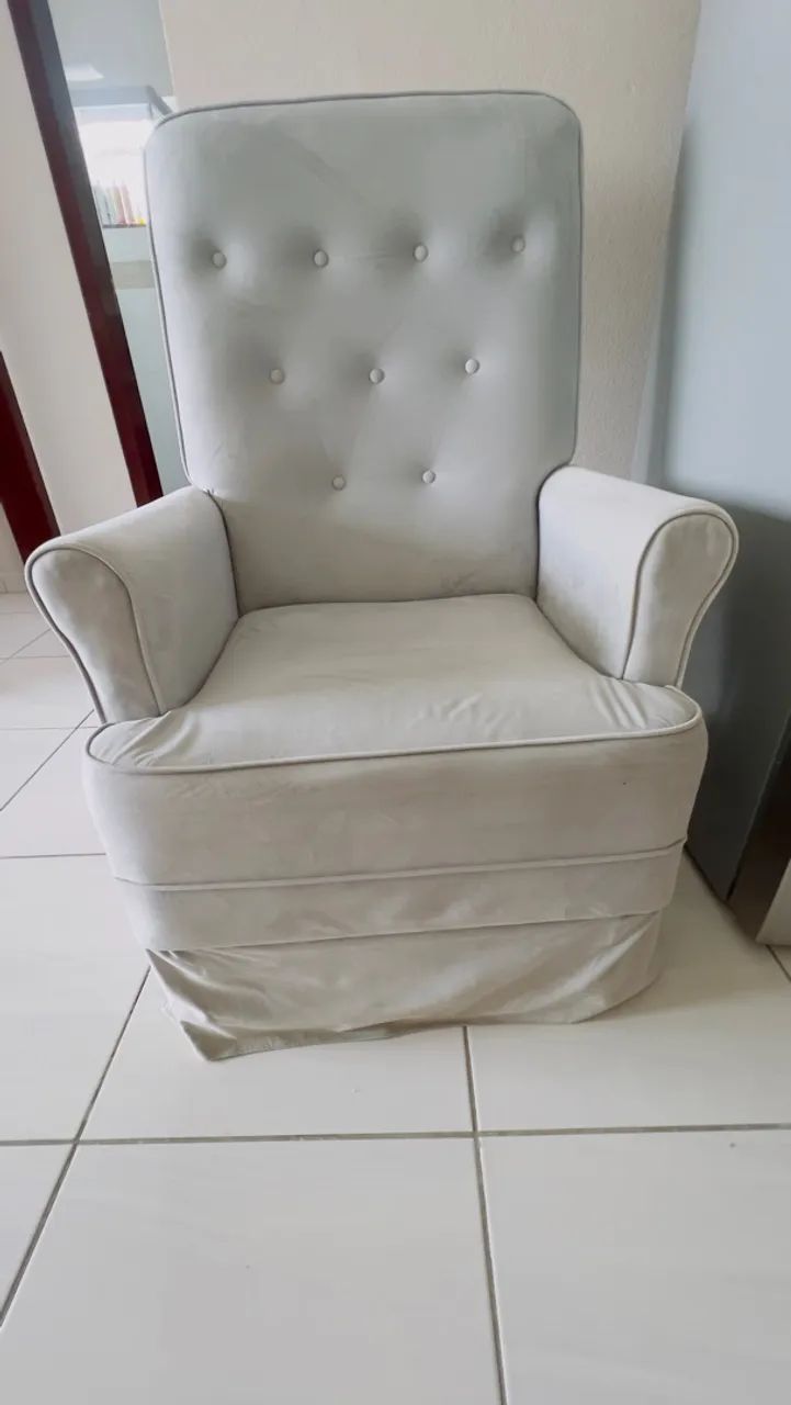 Vendo poltrona de amamentação  - Foto 4