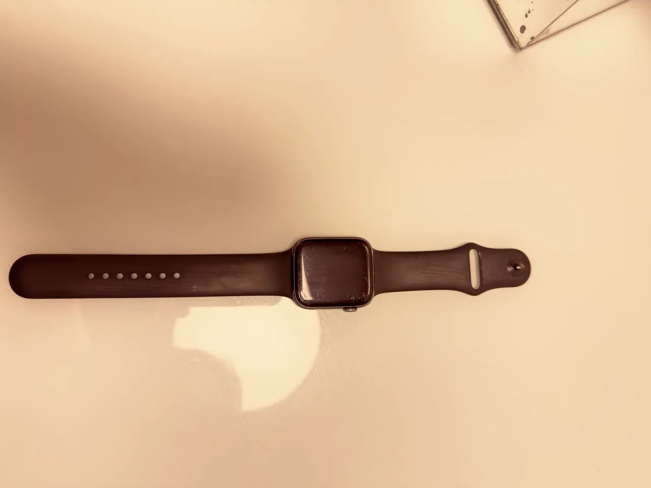 Series 6, 44mm, GPS, cinza-espacial.