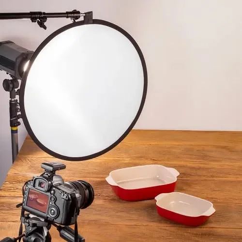 Rebatedor Fotográfico 5 em 1 | Refletor e Difusor Portátil - Foto 4