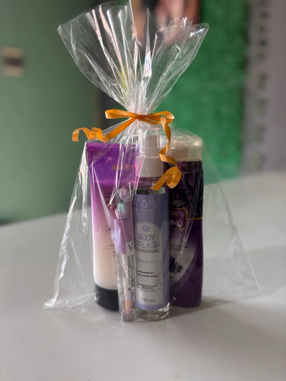 Kit Presenteável de produtos de beleza.