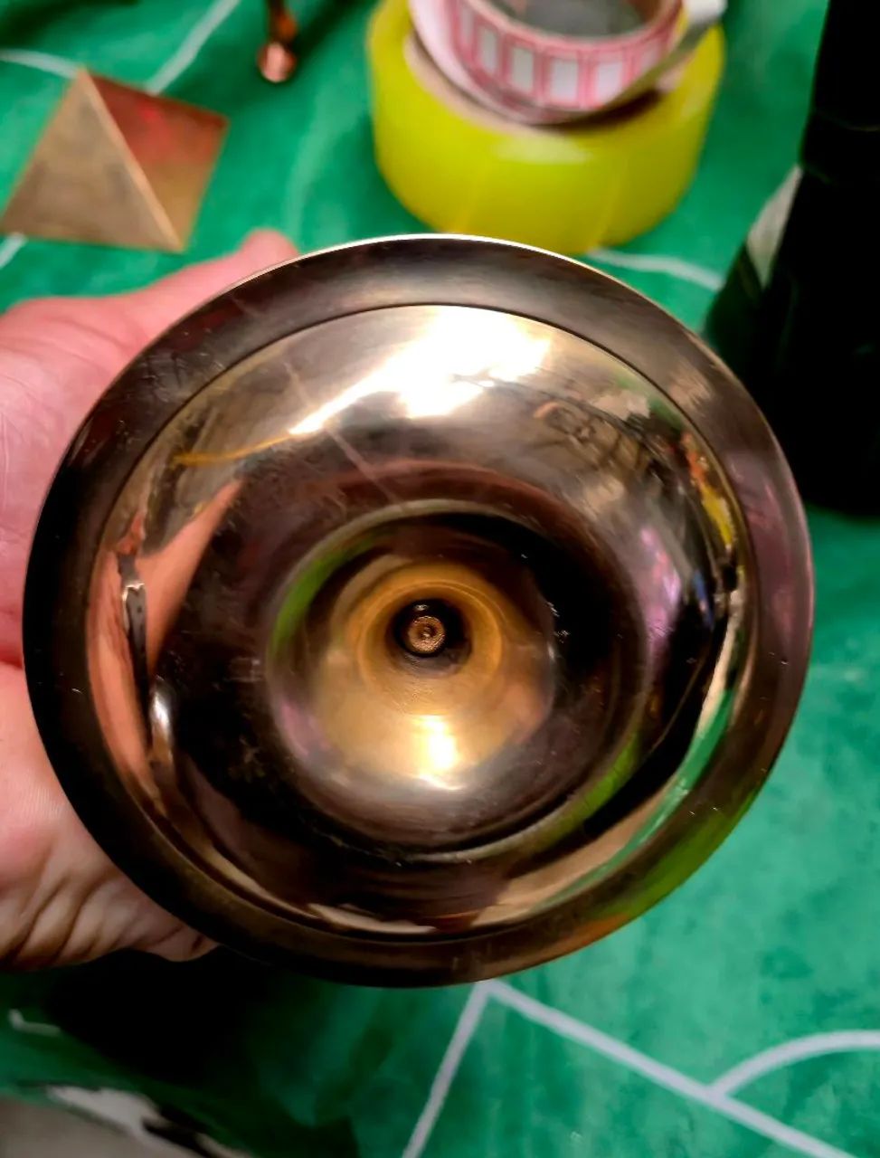 Incensário bronze antigo  - Foto 4