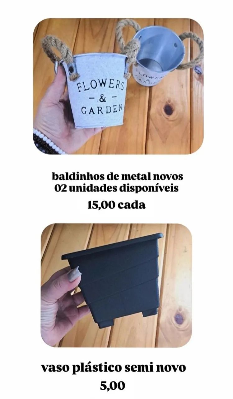 Vasos plásticos e metal - Foto 4