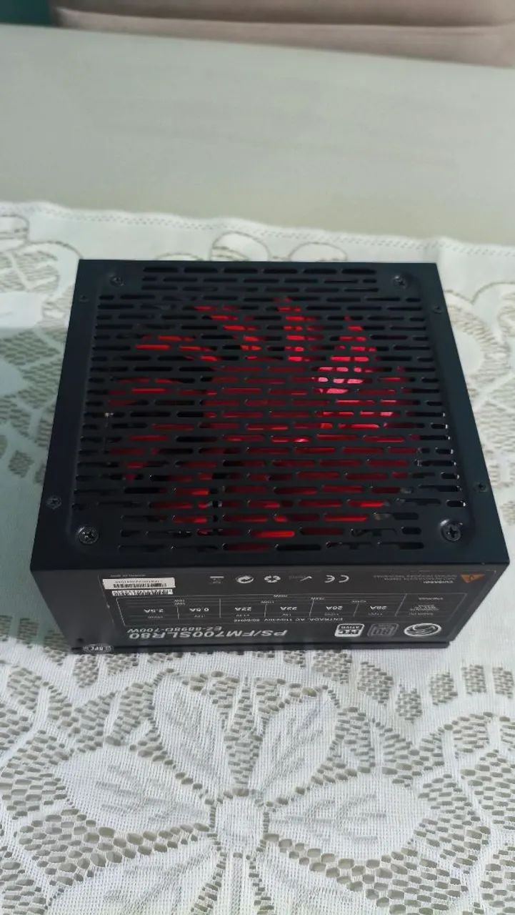 Fonte 700w Modular 80Plus Silver + Placa Mãe X99