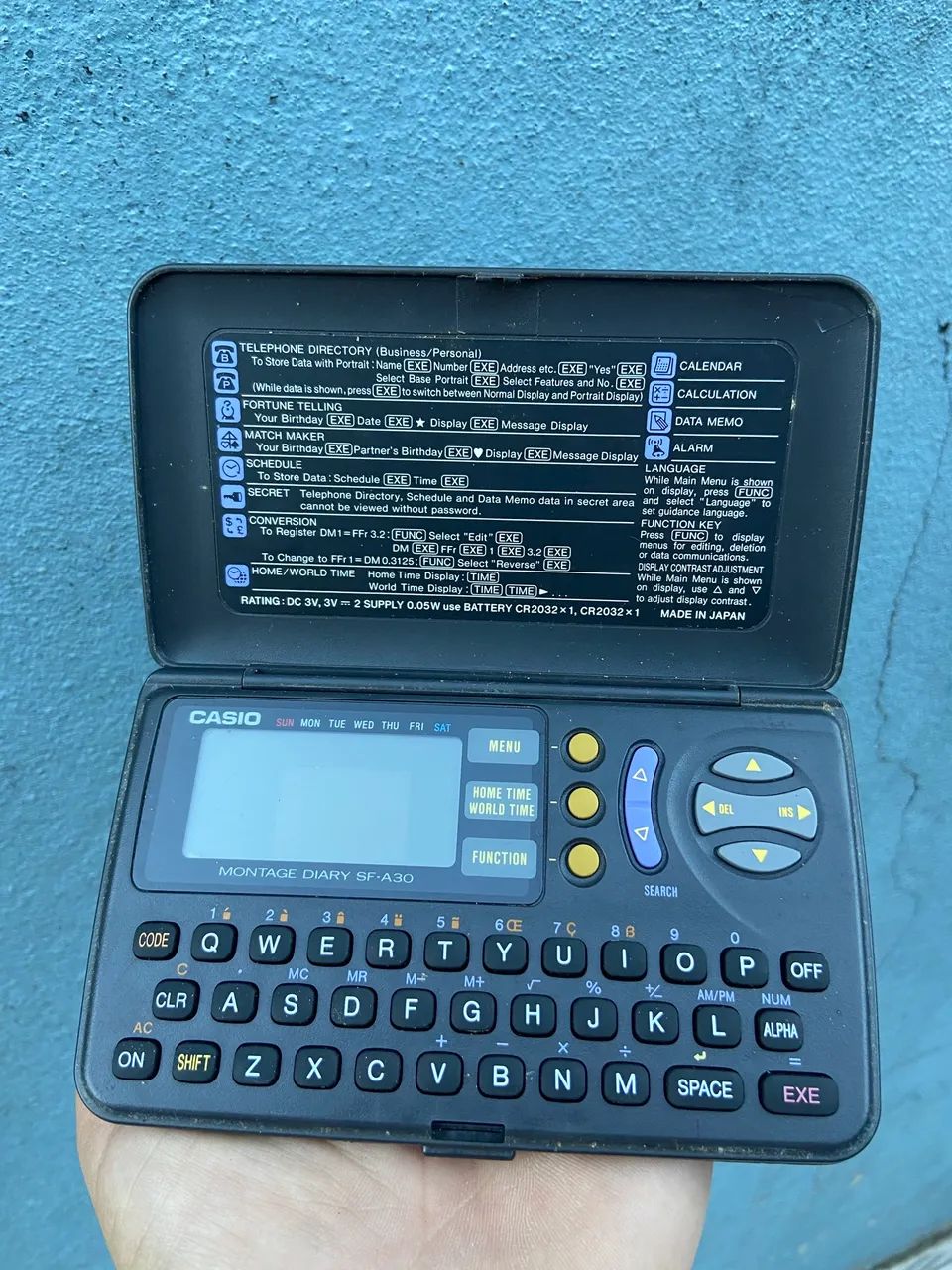 Agenda CASIO - Telefonia Fixa e Sem Fio - Barcelona, Serra