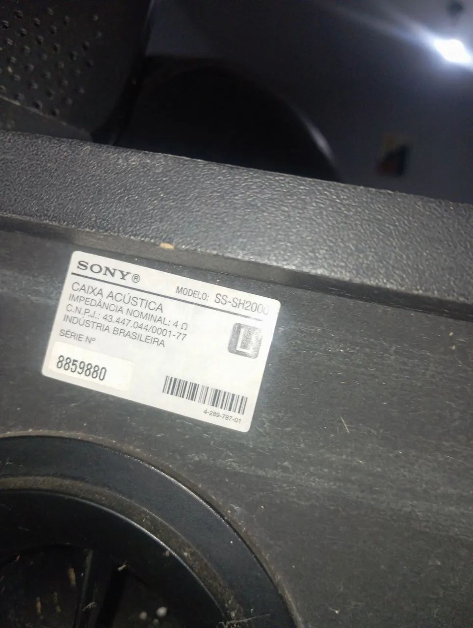 Caixas de som Sony sh2000 - Foto 2