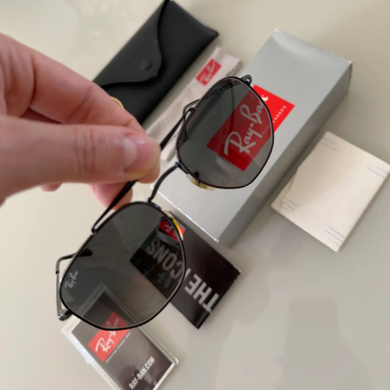 Óculos Ray-Ban Marshal RB3648 - Foto 4