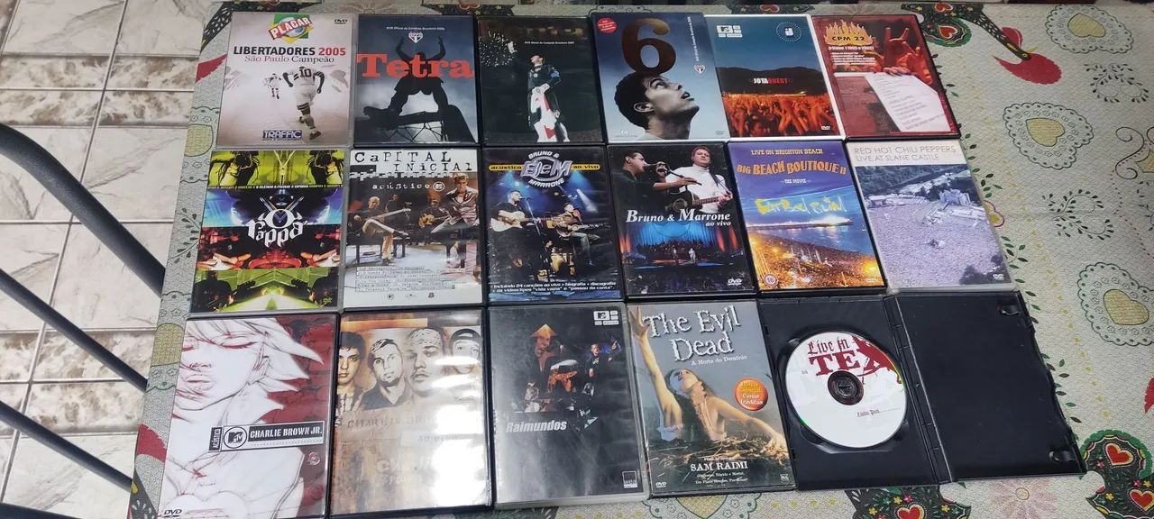 Vários DVDs Originais 