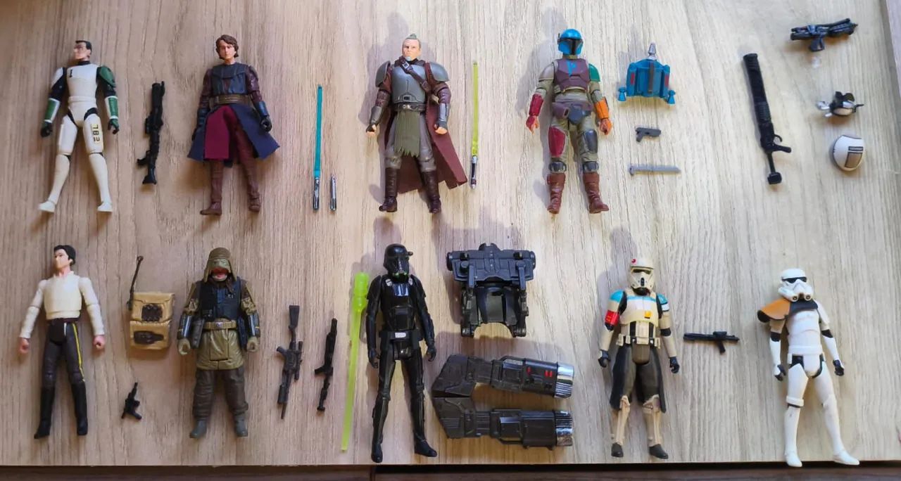 Lote Star Wars Hasbro 3.75 1/18