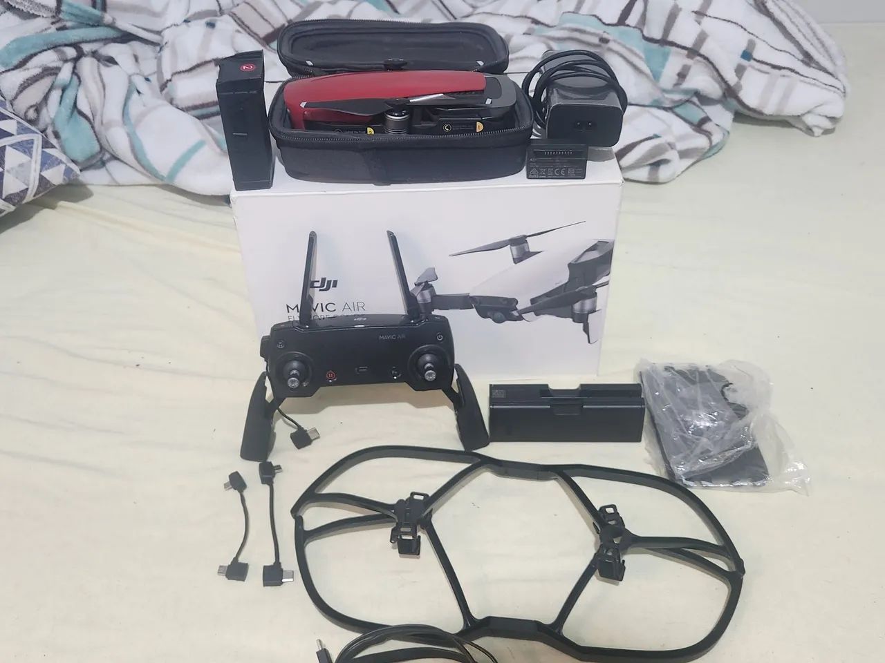 Drone Dji Mavic Air 1 Ferrari Completo  - Foto 5