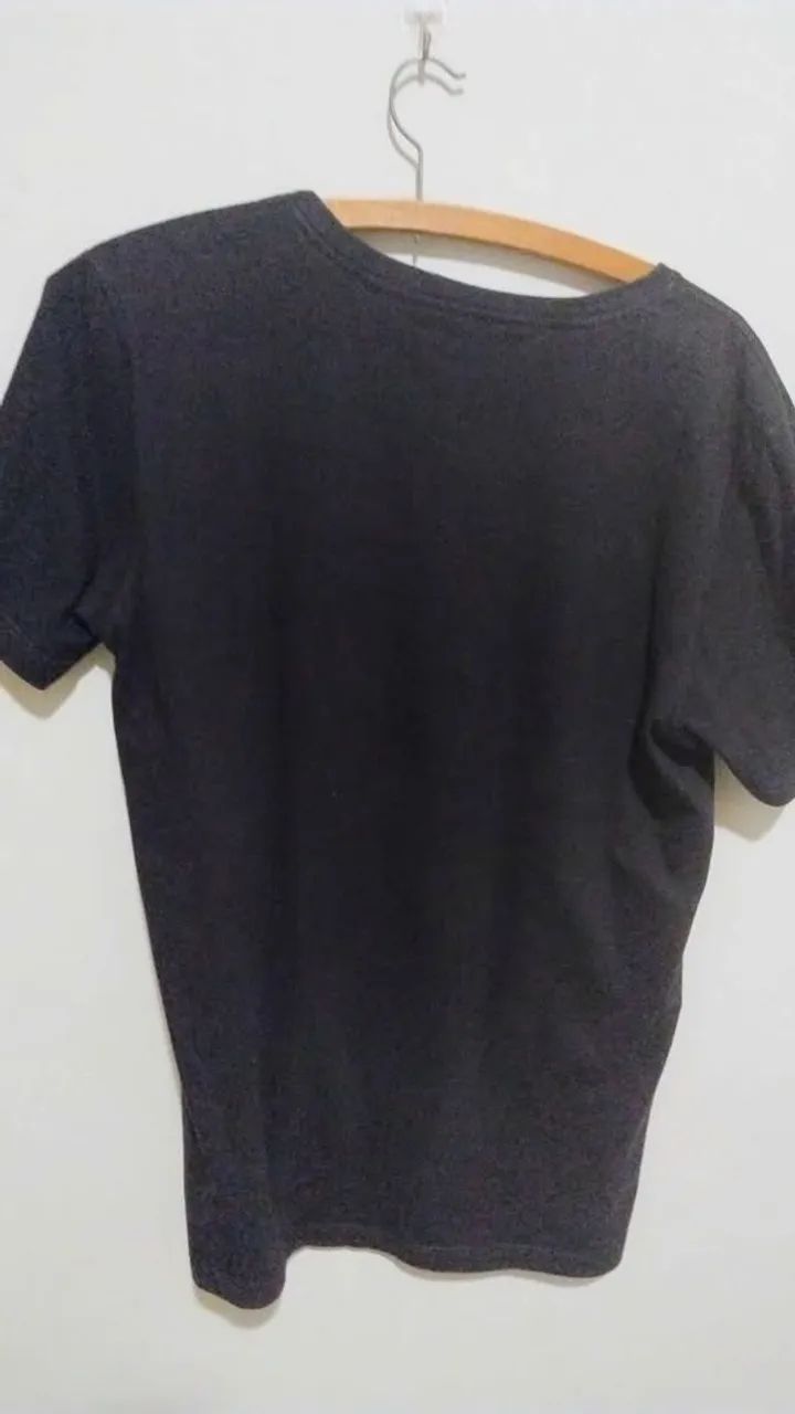 Camiseta preta (p) Marca BOMBER - Foto 3