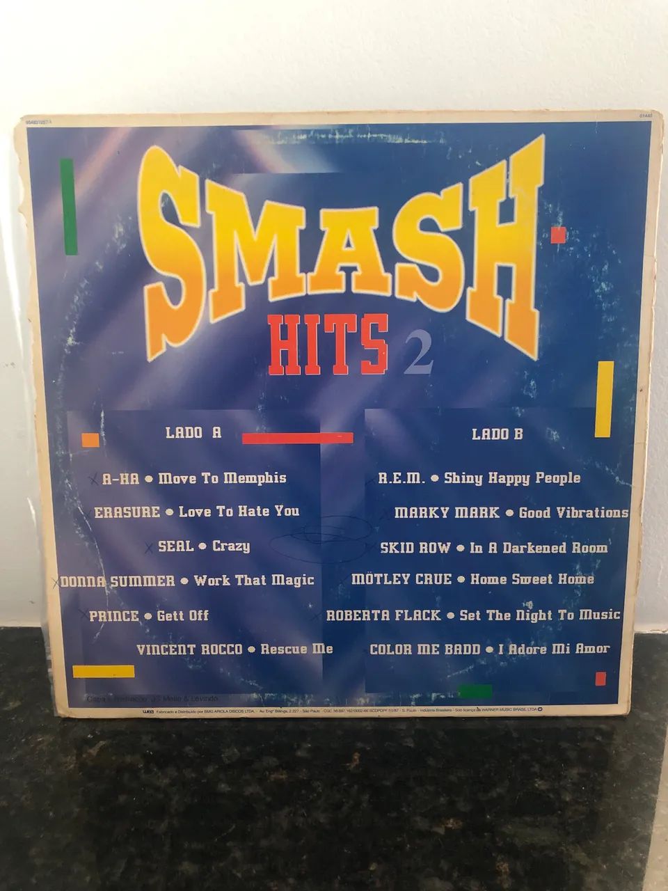 Lp vinil smash hits 2 coletânea internacional  - Foto 2