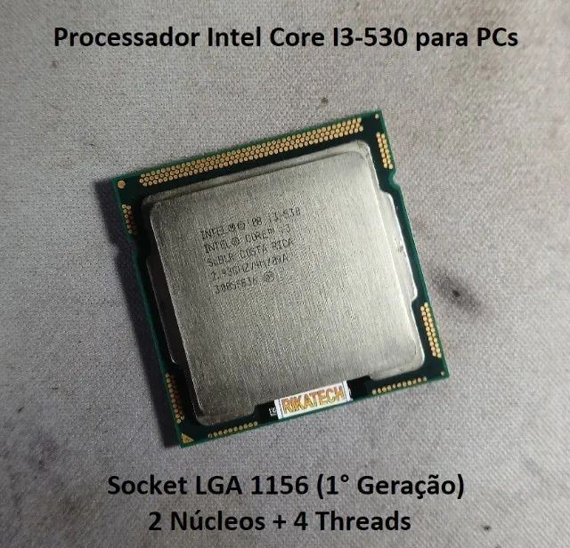 Processador Intel Core I3-530 2.93 Ghz LGA1156 para PCs - Foto 2