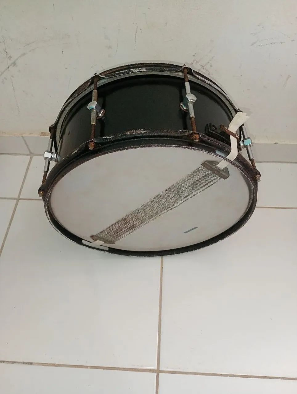 Caixa de 14" Polegadas, 8 Afinações Com Pele Batedeira, Esteira, Pele Resposta  - Foto 2