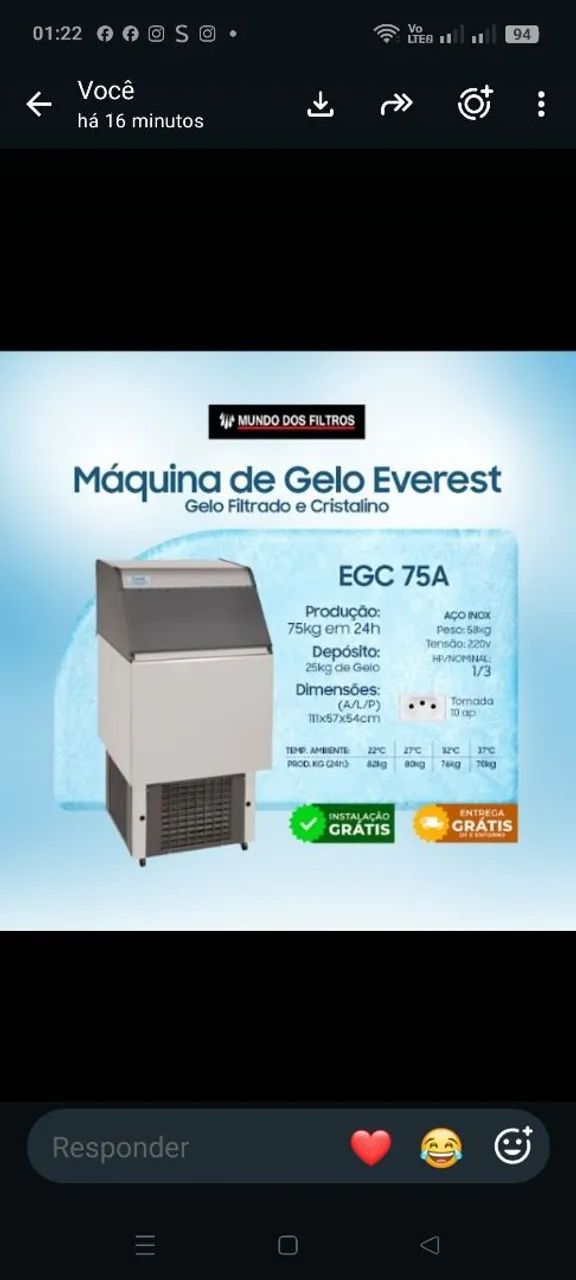 MAQUINAS DE GELO PROFUTOS - Foto 5