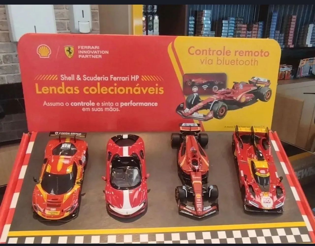Miniatura Ferrari Posto Shell - Foto 4