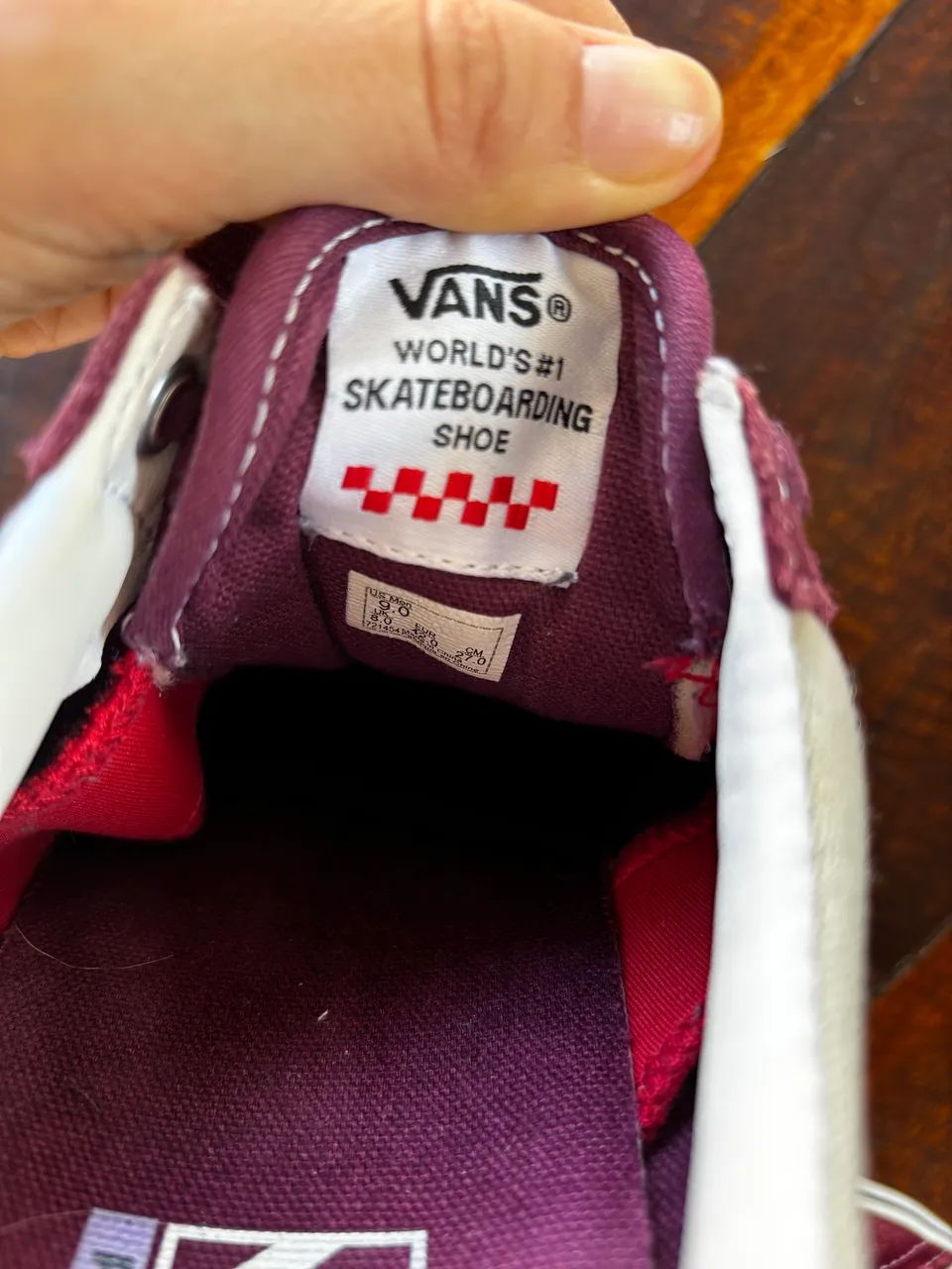 Tênis Vans Oldskool Pro Vinho - Foto 4