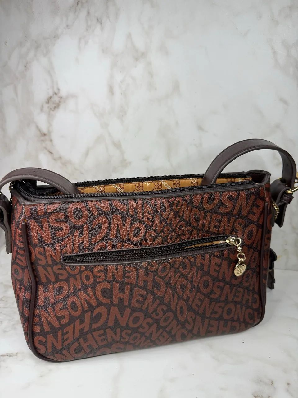 Bolsa marrom tote - Foto 3