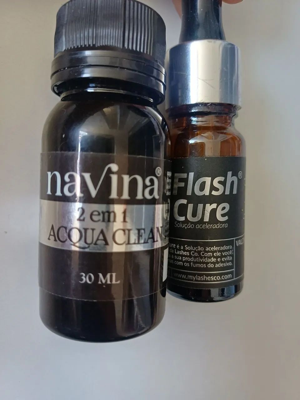 Kit Flash cure, Aquaclean ( Extensão de cílios) - Foto 2