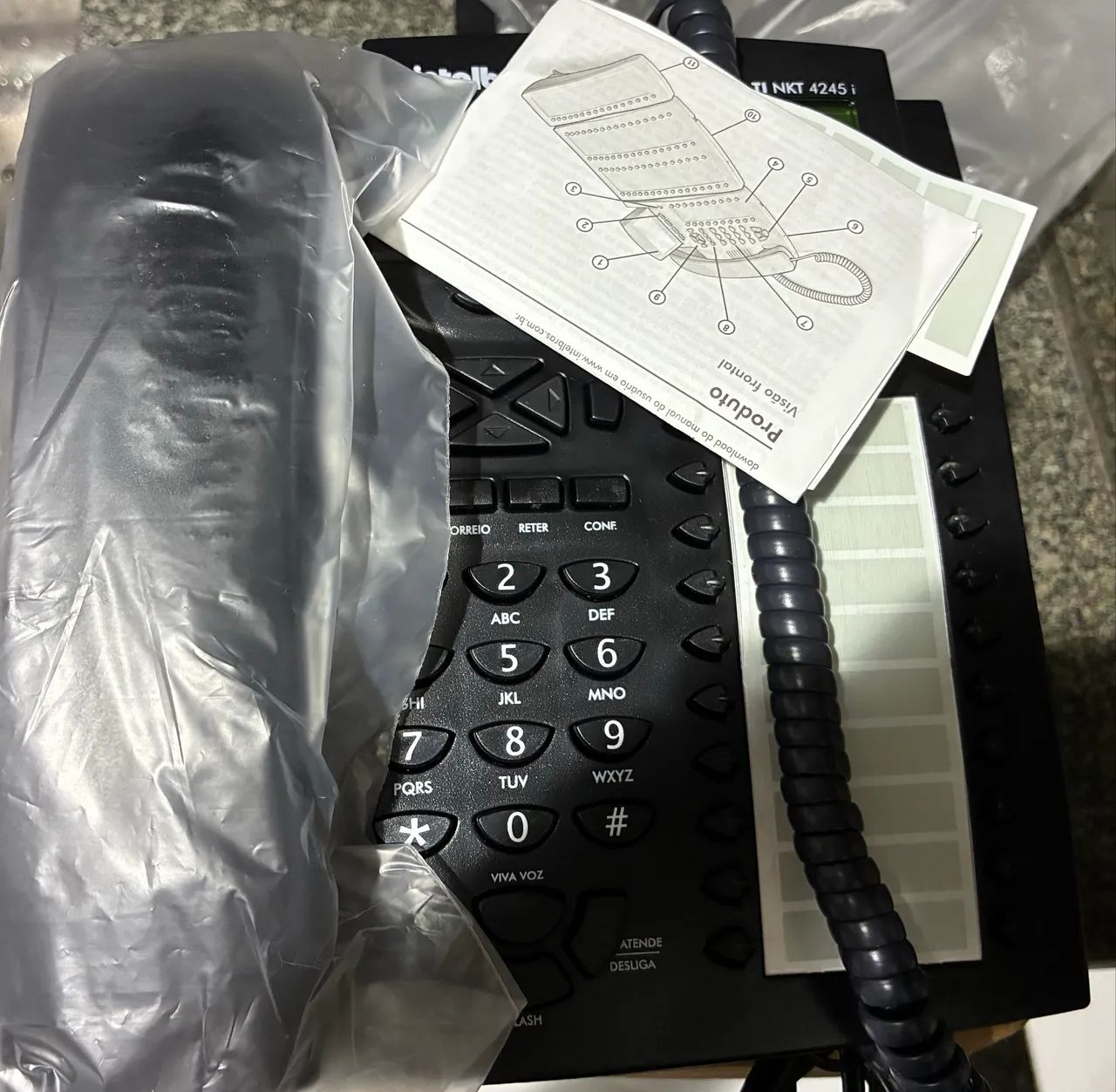 Telefone digital Intelbras 4245i